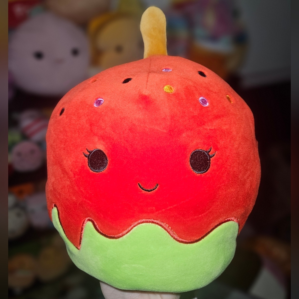 NWT Squishmallow Flipamallows 8” Keir Candy Apple & Medea Spooky Hot Chocolate